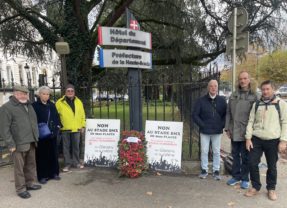 Les Glaisins de la Colère commémorent la mémoire de notre démocratie bien aimée