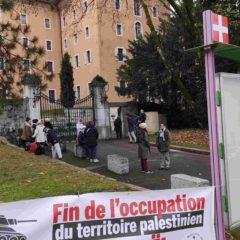 Rassemblement contre la présence d’Israël au festival international du cinéma d’Animation d’Annecy