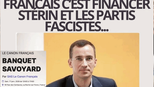 Ce samedi 17 janvier à La Roche sur Foron, banquet populaire antifasciste à 10h