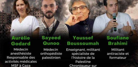 Soirée Palestine samedi 31 janvier à Meythet : Soigner, Témoigner, Résister – Regards croisés sur une tragédie humaine et politique »