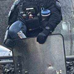 Première victoire de la confédération paysanne : le préfète se rend sur le blocage du dépôt pétrolier pour négocier