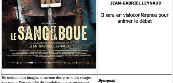 Film  » le SANG et la BOUE  » au Parnal à Thorens Glières mercredi 18 mars à 20h