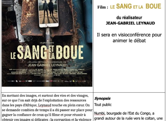 Film  » le SANG et la BOUE  » au Parnal à Thorens Glières mercredi 18 mars à 20h