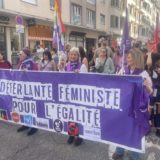 Ce 8 mars, 400 manifestantes et manifestants défilent à Annecy contre le patriarcat et l&rsquo;oppression des femmes du monde entier