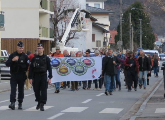 Albertville, le retour du drapeau Olympicsou  