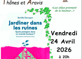 Ce vendredi 24 avril, jardiner dans les villes à Thônes