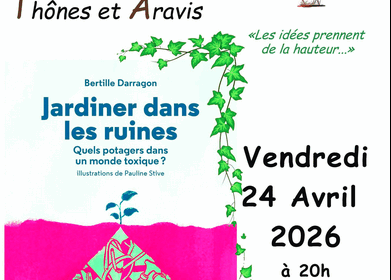 Ce vendredi 24 avril, jardiner dans les villes à Thônes