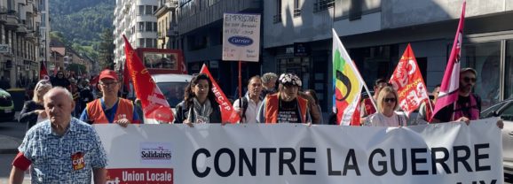 Un premier mai 2026 antifasciste contre la guerre et pour la paix