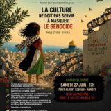 Rassemblement pour la Palestine samedi 27 juin à Annecy