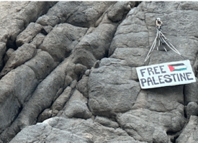 Complice du génocide palestinien, la présence de la fédération israélienne d&rsquo;escalade à Chamonix est inopportune et indécente.
