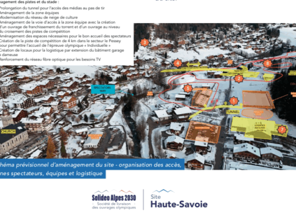 JOP 2030 – Stade de biathlon du Grand Bornand, notre bilan de la concertation préalable