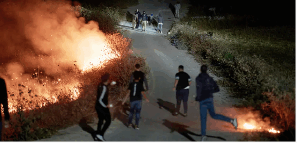 Samedi 5 septembre, manifestation pour dénoncer les actes criminels des colons contre les  palestiniens