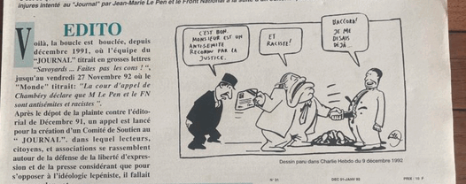 Le Front National est antisémite et raciste