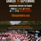– Marche pour le climat samedi 26 septembre –  11h30 lac de Machilly – 14h préfecture Annecy