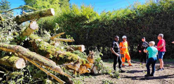 Chantier de l’A412 dans le Chablais : passage en force et droit de travers