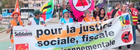 900 manifestants à Annecy pour défendre la fonction publique et son personnel