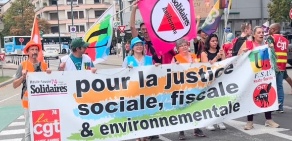 900 manifestants à Annecy pour défendre la fonction publique et son personnel