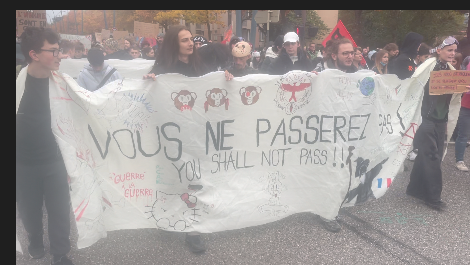 3000 manifestants à Annecy ce samedi 31 octobre