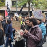 Annecy une énorme manifestation porteuses de messages