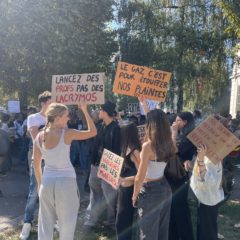 À Annecy, mille lycéens ouvrent la voie à 2700 manifestants
